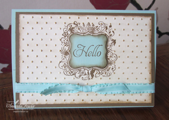 Elementary Elegance1 Stampin' Up! Sale-a-bration Elementary Elegance