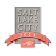 SLC badge Salt Lake City Badge