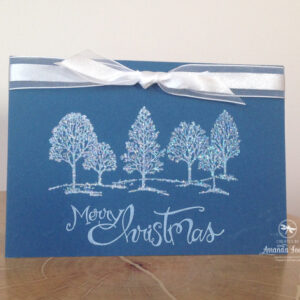 Lovely as a Tree Quick and Wow Christmas Card