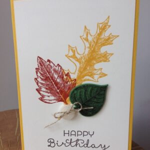 Vintage Leaves and a Give away