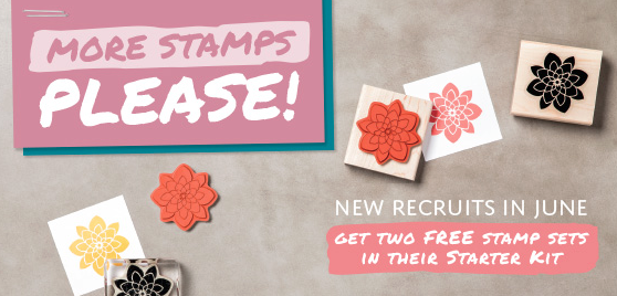 2 FREE stamp sets and £25 of free products