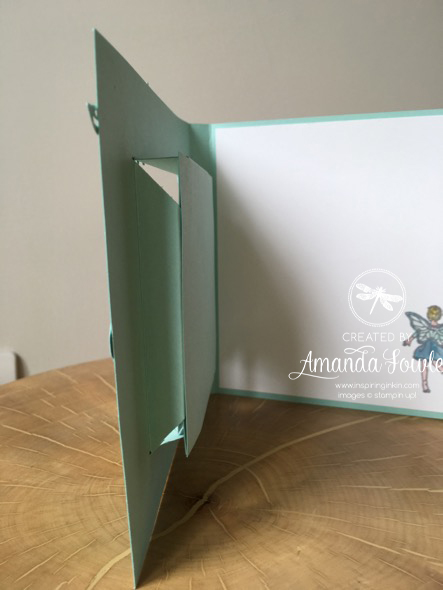 Fairy Box Frame Card Inspiring inkin stampin' up! UK - 2