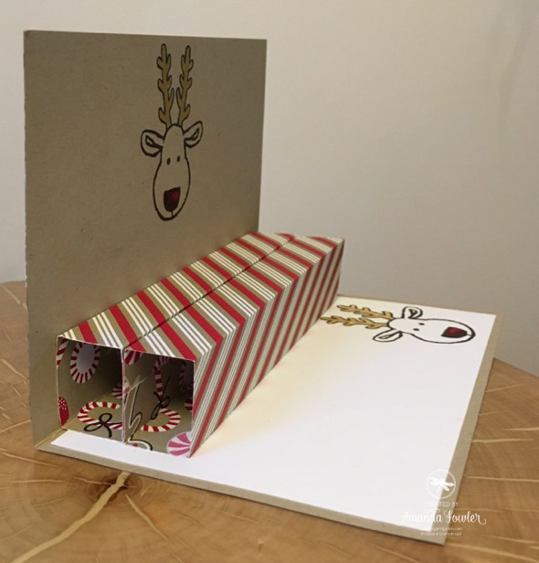 Pop Up Gift card holder Stampin' Up! UK Inspiring Inkin'