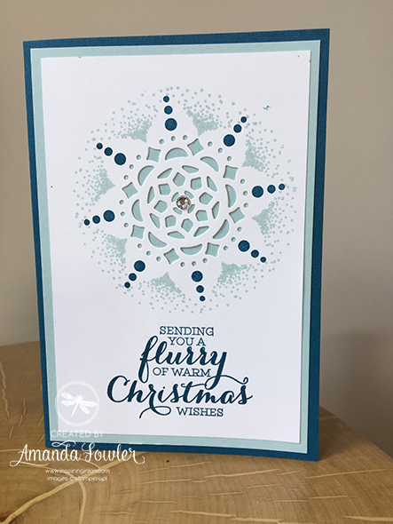 Christmas Card Eastern Palace Card Inspiring Inkin Amanda Fowler Stampin' Up! UK