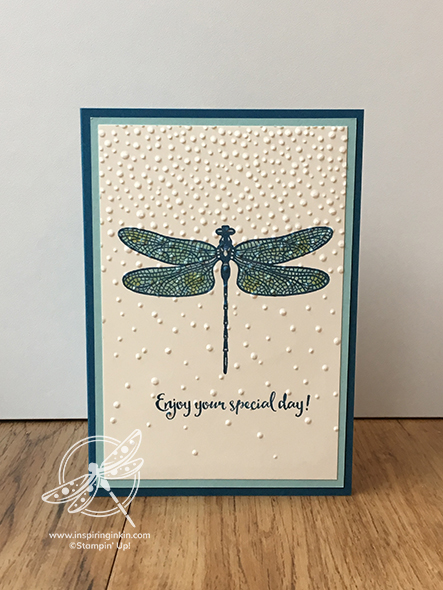 Dragonfly Dreams Card Stamping Techniques to Try Stampin' Up! Uk Amanda Fowler Inspiring Inkin'