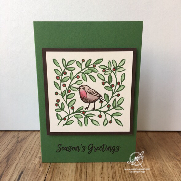 Feathers & Frost Christmas Card