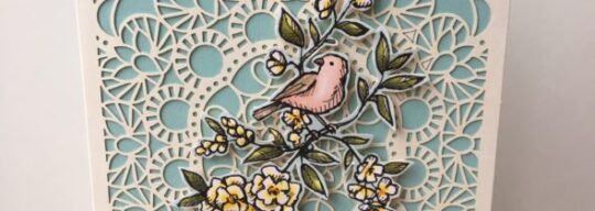 Free as a bird Stampin’ Up! UK Amanda Fowler Inspiring Inkin