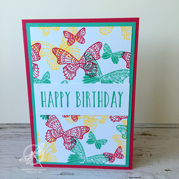 Bright Butterfly Card