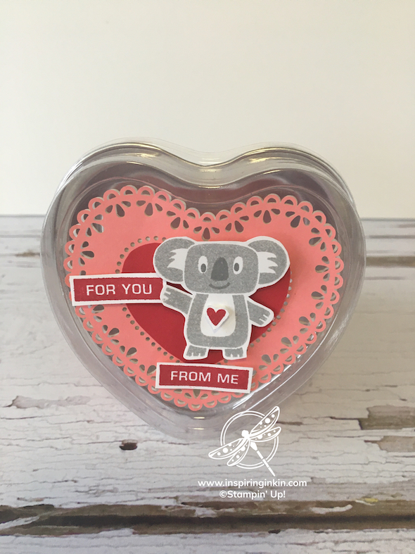 Valentine Koala Stampin' Up! Uk Amanda Fowler Inspiringinkin - 3