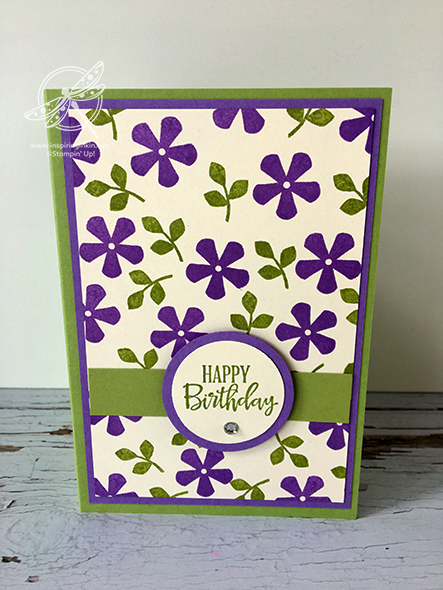 Thoughtful Blooms Card Amanda Fowler Inspiring Inkin' Stampin' Up! UK