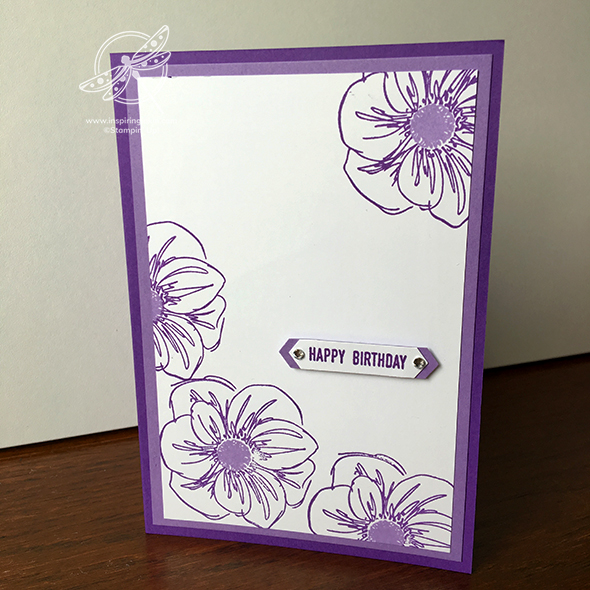 Floral Essence Birthday Card