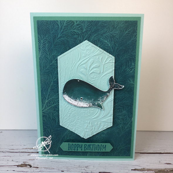 Whale Done Birthday Card