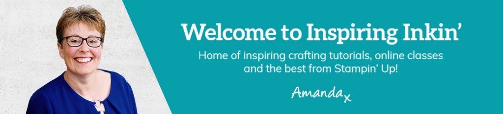 Amanda Fowler Stampin' Up! UK Inspiring Inkin' Website Banner