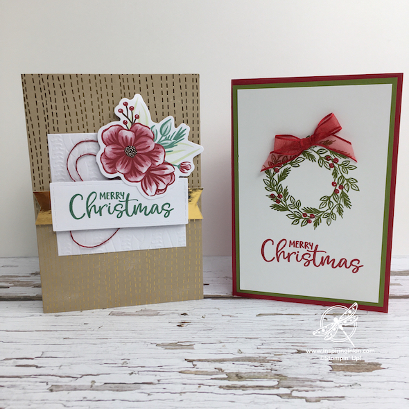 Joy to the World Christmas Card Amanda Fowler Inspiring Inkin' Stampin' Up! Uk - 1