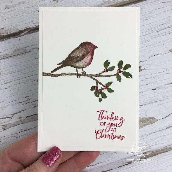Craft and Chat the Replay : Robins and a Small Fancy Gift Bag