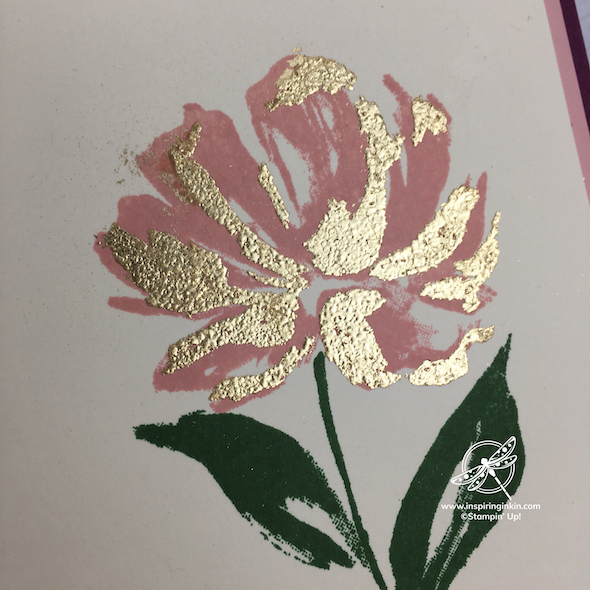 Fine Art Floral Card Stampin' Up! UK Inspiring Inkin' Amanda Fowler - 1