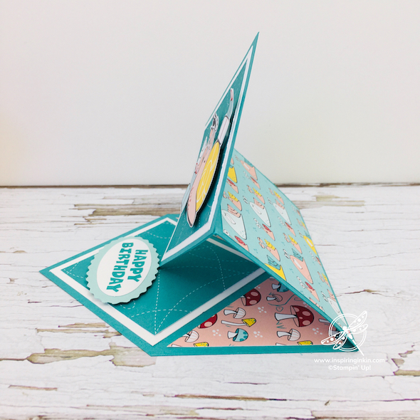 Diamond Easel Cards Stampin' Up! UK Inspiring Inkin' Amanda Fowler