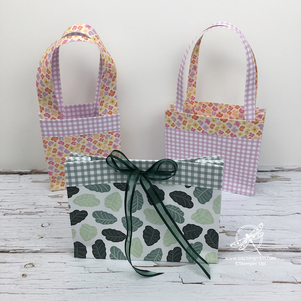 3 Gift Bags Stampin' Up! UK Inspiring Inkin' Amanda Fowler