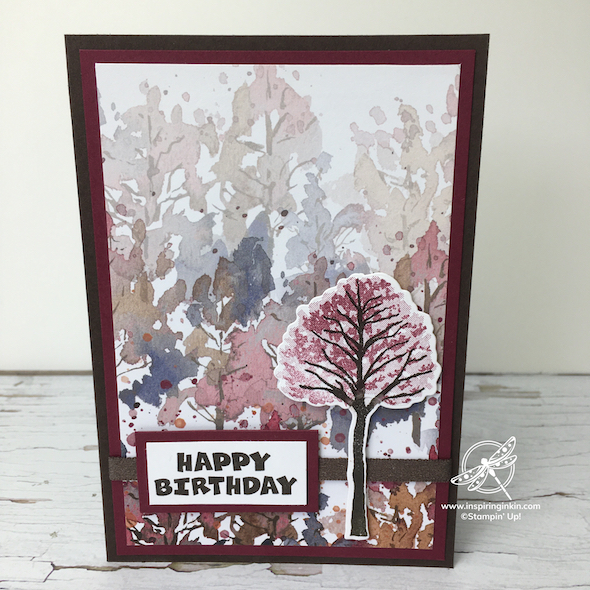Beauty of Friendship Birthday Card Stampin' Up! UK Inspiring Inkin' Amanda Fowler