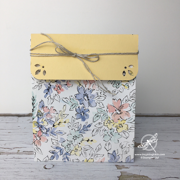6 x 12 Gift Bag Stampin' Up! UK Inspiring Inkin' Amanda Fowler