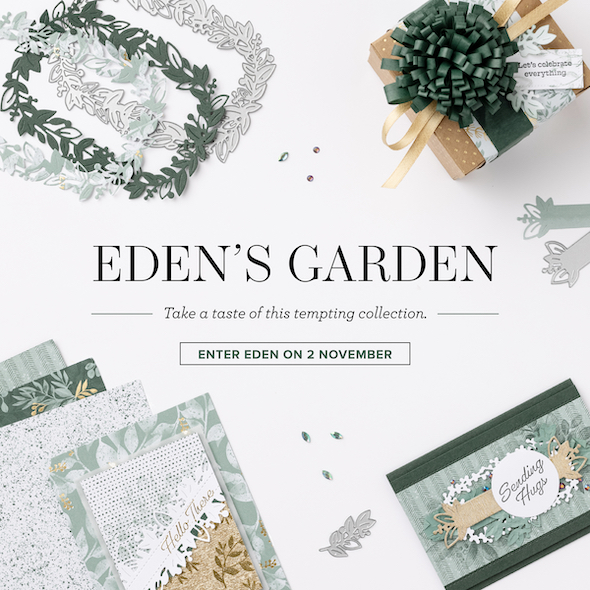 Eden's Garden Stampin' Up! UK Inspiring Inkin' Amanda Fowler