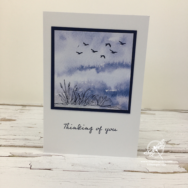 On the Horizon Cards Stampin' Up! UK Inspiring Inkin' Amanda Fowler