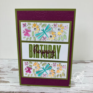 Craft and Chat : Pretty Pop Ups Dragonfly Card