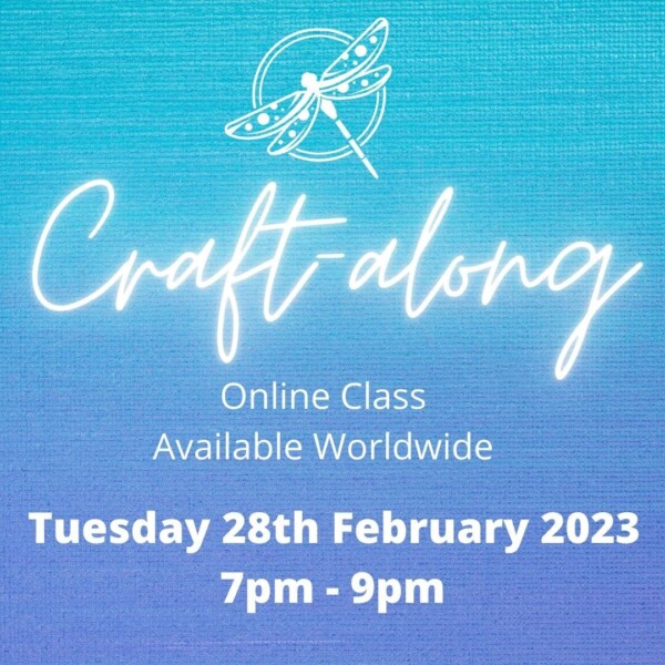 February 2023 Inspiring Inkin' Craft-along Online Card making class Stampin' Up! UK Amanda Fowler
