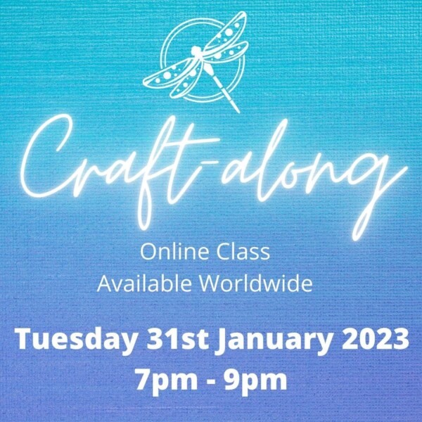 January 2023 Inspiring Inkin' Craft-along Online Card making class Stampin' Up! UK Amanda Fowler