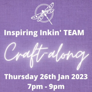 January 2023 Inspiring Inkin' Team Craft-along Online Card making class Stampin' Up! UK Amanda Fowler