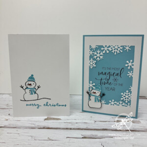 Craft and Chat : Quick Snowman Christmas Cards