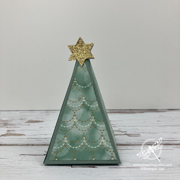Christmas Tree Table Decoaration Stampin' Up! Ireland Stampin' Up! UK Amanda Fowler Inspiring Inkin' Online and In Person Card Making Classes Hampshire