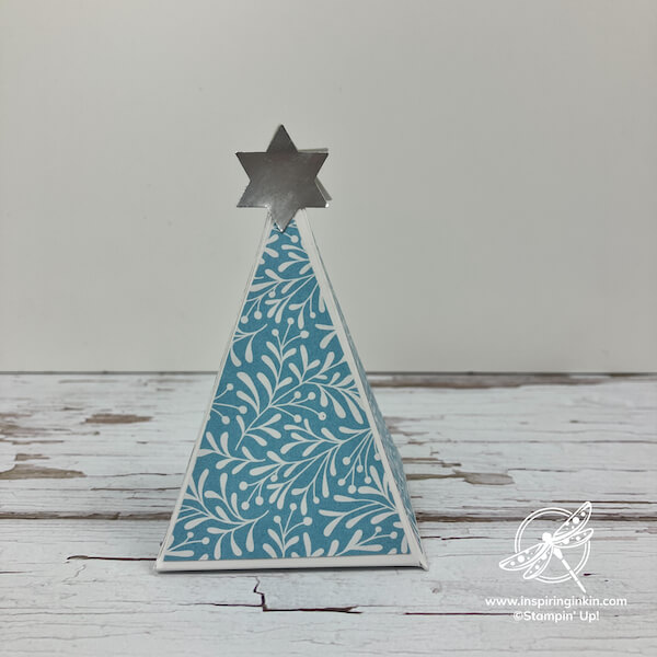 Christmas Tree Table Decoaration Stampin' Up! Ireland Stampin' Up! UK Amanda Fowler Inspiring Inkin' Online and In Person Card Making Classes Hampshire