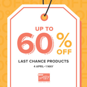 Last Chance List – Discounts of up to 60%